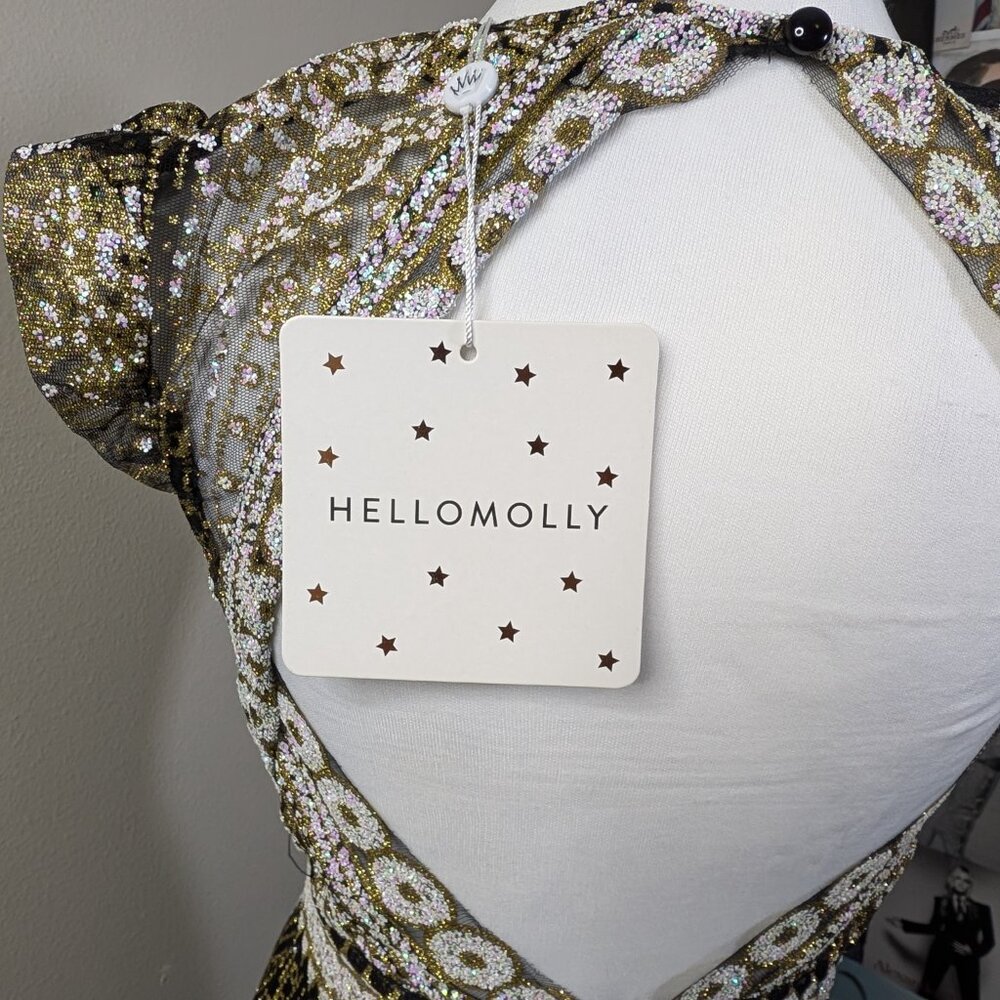 Hello Molly Match Me Black Dress NWT - Picture 7 of 14